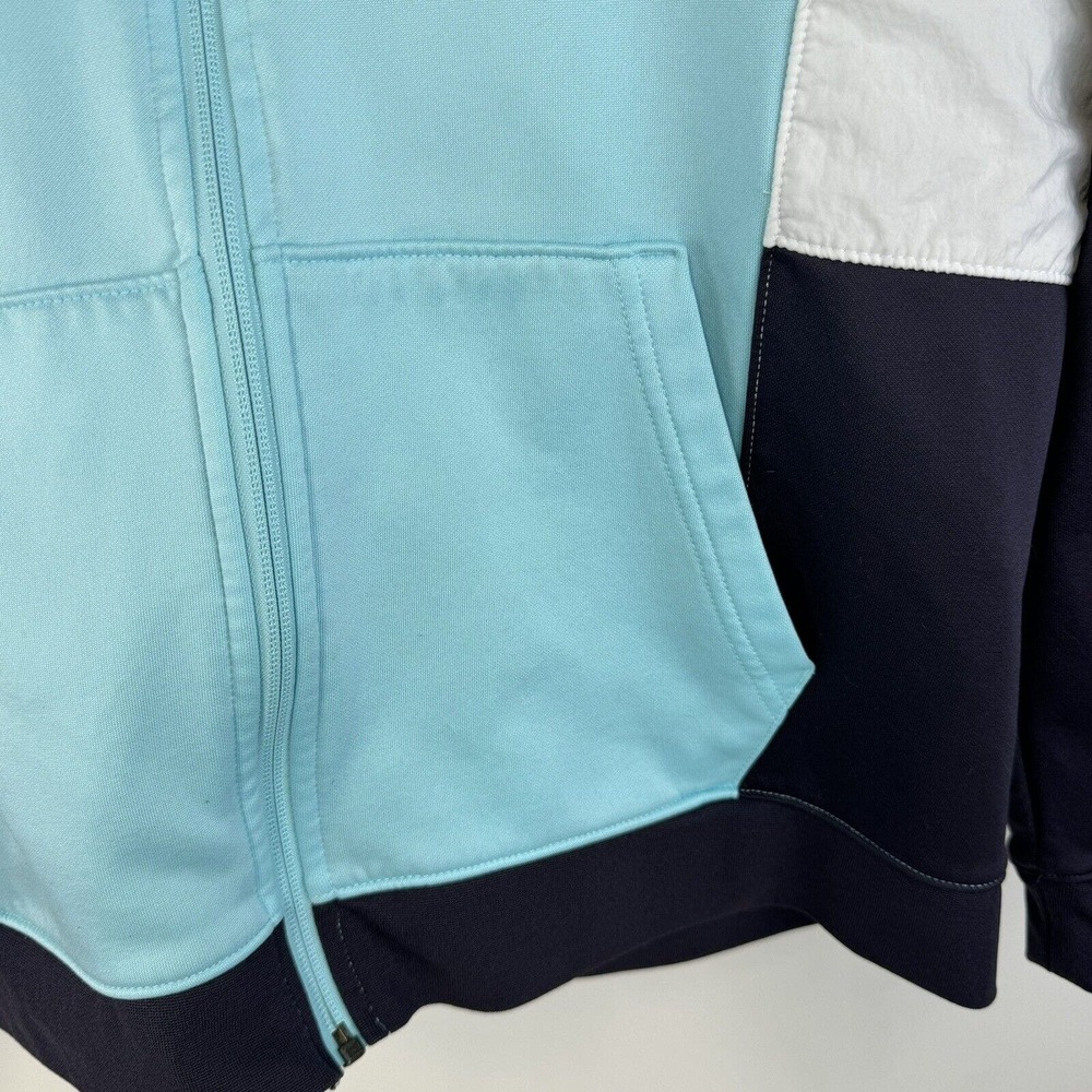 Nike Big Boys -Girls ThermaFIT Elite Full-Zip Hoodie sz XL Turquoise Blue White - Picture 5 of 13